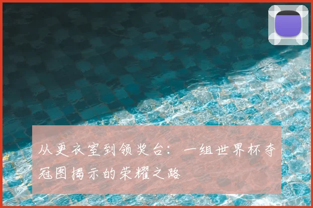从更衣室到领奖台：一组世界杯夺冠图揭示的荣耀之路